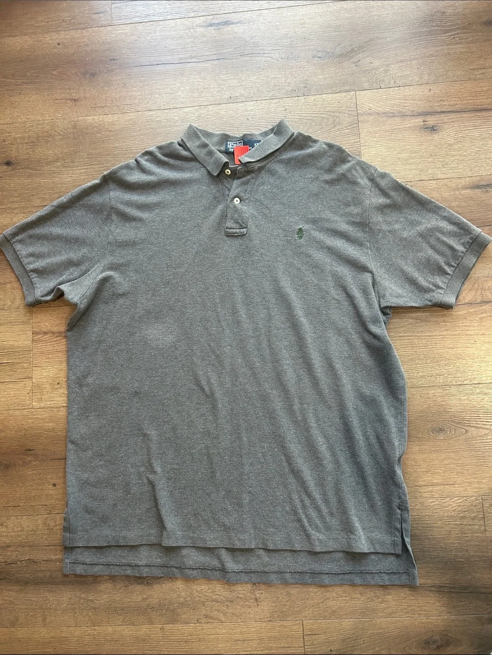 Polo by Ralph Lauren Heather Gray Short-Sleeve Polo !! XXL